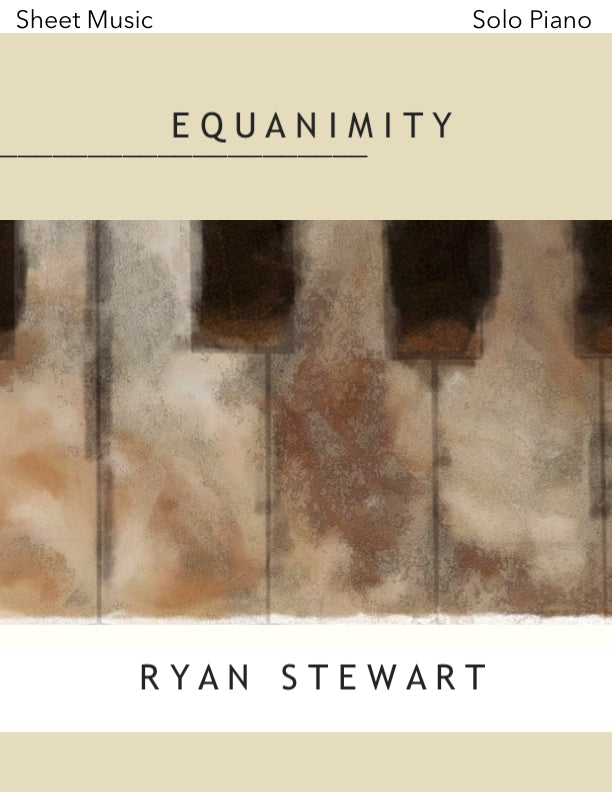 Equanimity (Solo Piano) - PDF Sheet Music Single