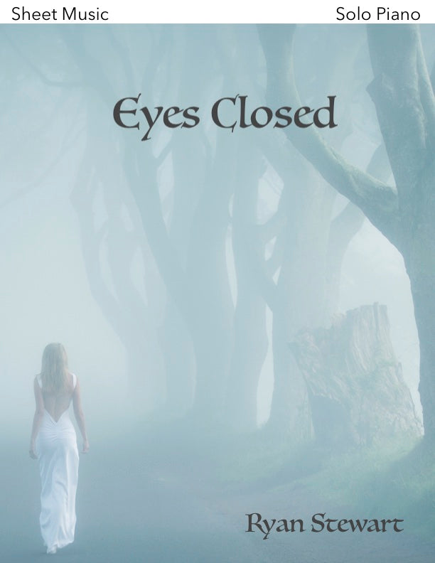 Eyes Closed - PDF Sheet Music Single